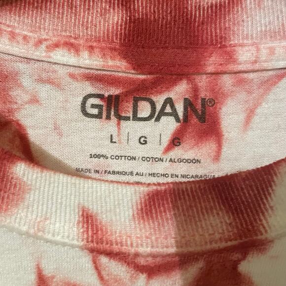 Backwoods Rick & Morty Tie-Dye Tee • Large Handmade Streetwear - Picture 3 of 4